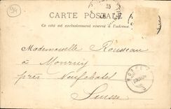 VINTAGE POSTCARD Vincennes Barracks Of the Militaria Dragons