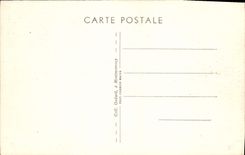 VINTAGE POSTCARD Montmorency Church St Martin principal nave