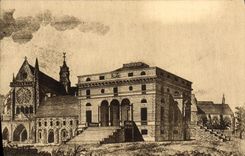 VINTAGE POSTCARD Abbey De Royaumont Asnieres On Oise Church Abbey Palate