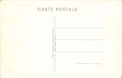 La POSTAL Montmorency Eglise San Martín de la VENDIMIA dimensiona el pórtico lateral norteño