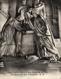VINTAGE POSTCARD Vincennes La Chapelle Of the Strong Tomb Of the Duke of enghien
