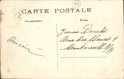VINTAGE POSTCARD St Maur Creteil Floods Of January 1910 Villa Schaken submergee