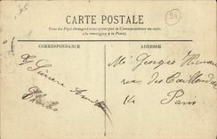 VINTAGE POSTCARD Nogent On the Marne the Viaduct And the Quay Of the Marne