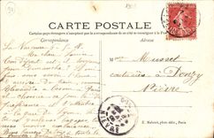 VINTAGE POSTCARD the Edges Of the Marne De Lavarenne has Champigny