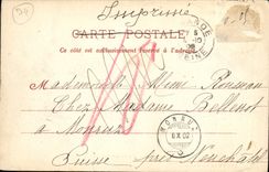 VINTAGE POSTCARD Holy Mande Old people's home Lenoir Jousserand