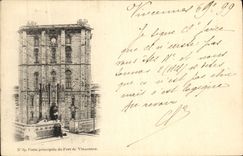 VINTAGE POSTCARD Principal Gate Of the Fort De Vincennes