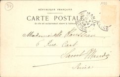 VINTAGE POSTCARD Principal Gate Of the Fort De Vincennes