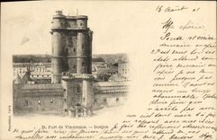 VINTAGE POSTCARD Strong Vincennes of Keep