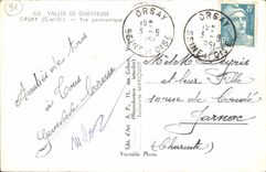 MODERN CARD Orsay Panoramic View