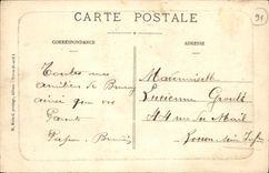 VINTAGE POSTCARD Brunoy the Footbridge of Epinay Laundrette