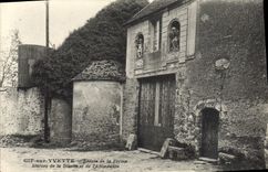 VINTAGE POSTCARD GIF On Vvette entered of firm the Statues of the Food shortage and abundance