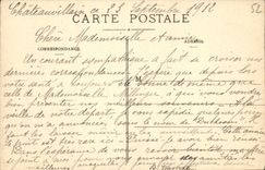 VINTAGE POSTCARD Chateauvillain Bridge of the Entry of the Park