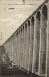 VINTAGE POSTCARD the viaduct of Chaumont