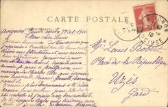 Opinión de Avignon de la POSTAL de la VENDIMIA tomada de Barthetasse
