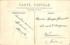 POSTAL Avignon de la VENDIMIA el puente del hierro