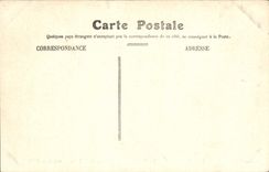 POSTAL Avignon de la VENDIMIA el hombre valiente de Crillon