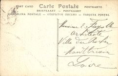 St Benezet del puente de Avignon de la POSTAL de la VENDIMIA