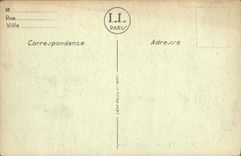 POSTAL Avignon de la VENDIMIA vista de Bathelasse