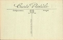 La opinión de Avignon de la POSTAL de la VENDIMIA tomada de la abertura de Pamparigousto tiene Villeneuve