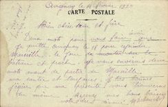 Mariposa de la memoria de Avignon de la POSTAL de la VENDIMIA