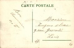 CPA Liguge Le Bourg et l'abbaye Saint Martin