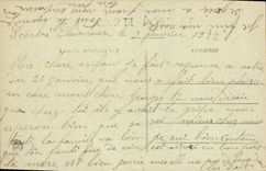 Iglesia de la mujer mayor de Scorbe Clairvaux de la POSTAL de la VENDIMIA