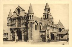 CPA Poitiers Eglise Notre Dame la Grande