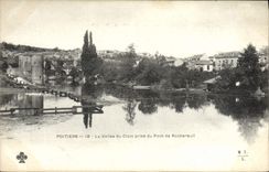 CPA Poitiers La Vallee du Clain Prise du Pont de Rochereuil