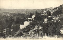 CPA Poitiers Vallee du Clain Vue Prise de Blossac