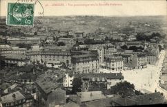 VINTAGE POSTCARD Limoges Panoramic View Towards the New Prefecture