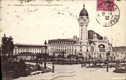 CPA Limoges La nouvelle gare Limoges Benedictins