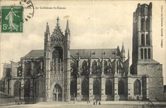 CPA Limoges La Cathedrale St Etienne 