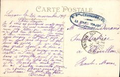 VINTAGE POSTCARD Lucon Main courtyard of the Richelieu College