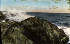 MODERN CARD Vendean Cornice the hole of the devil one day of storm