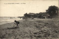 CPA La Tranche La Plage