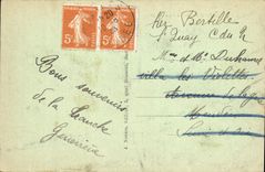 VINTAGE POSTCARD the Section the Beach