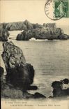 CPA Ile D'Yeu Rochers Tete Jaune