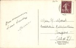 VINTAGE POSTCARD Chavagnes in Paillers Cave of Doors