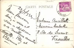 CPA Ile de Noirmoutier La Maree Descendante