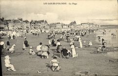 CPA Les Sables D'Olonne La Plage