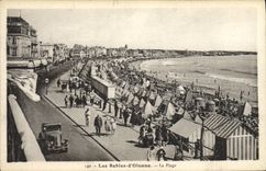 CPA Les Sables D'Olonne La plage