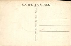 POSTAL de la VENDIMIA Sables d'Olonne la linterna de las lanchas a remolque en el mar abierto