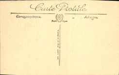 POSTAL de la VENDIMIA Sables d'Olonne la roca agujereada