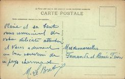 POSTAL Sables d'Olonne Grotle de la VENDIMIA del bien del infierno