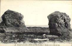 CPA Saint Croix de Vie Rochers de la Cote de Sion