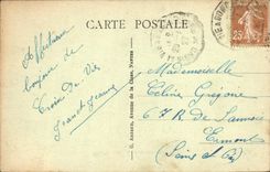 VINTAGE POSTCARD Holy Croix de Vie Rocks