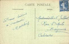 POSTAL de la VENDIMIA santa Croix de Vie la playa