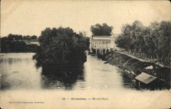 VINTAGE POSTCARD Montauban Mill Last nines Laundrette