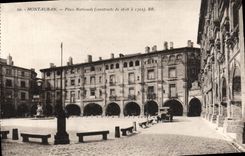 CPA Montauban Place Nationale 