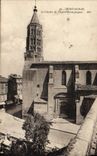 VINTAGE POSTCARD Montauban the Holy Bell-tower of the Church Jacques